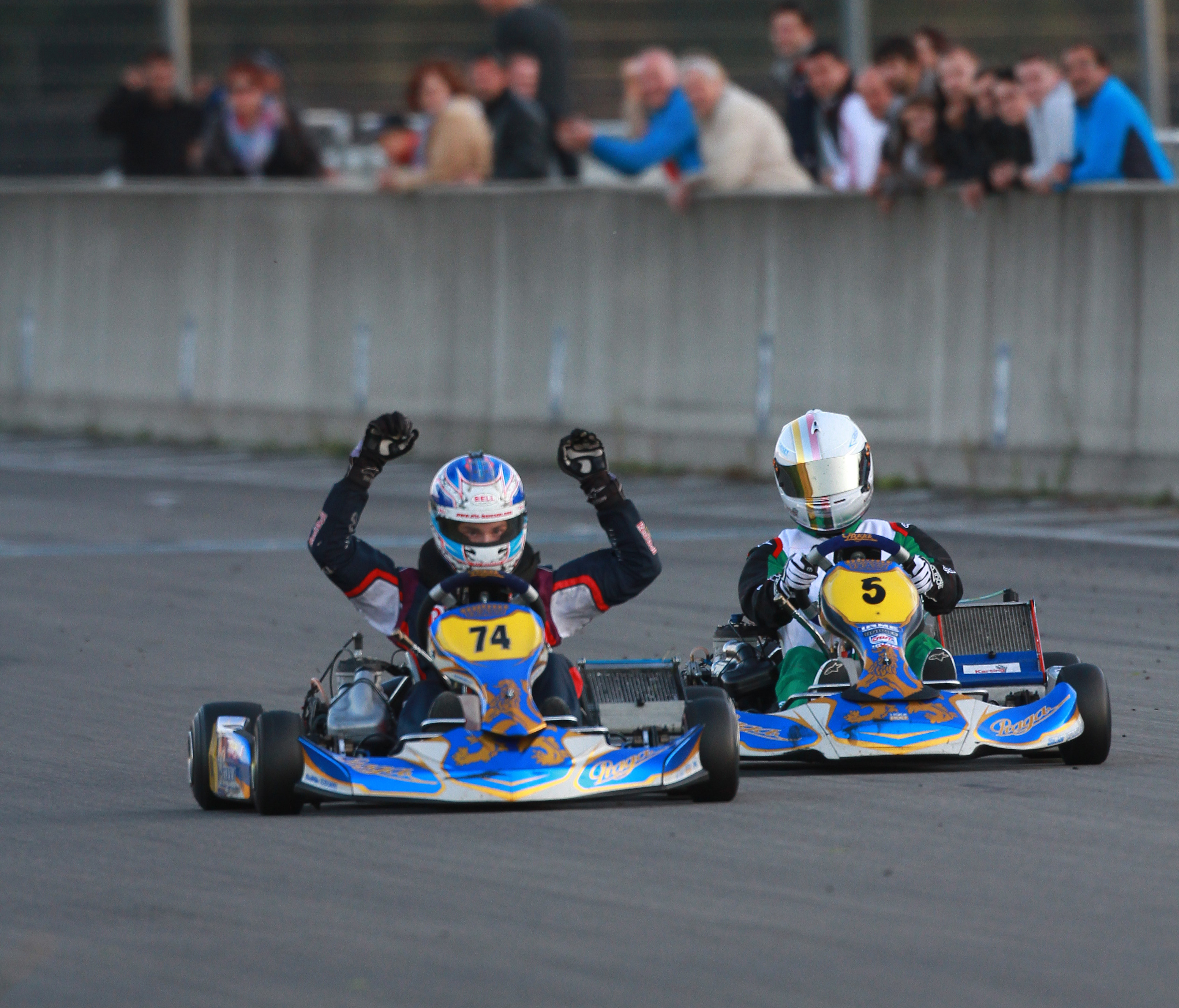 Nicolas Buisson - Praga Festival KZ - 1ère course en KZ et 1ère Victoire