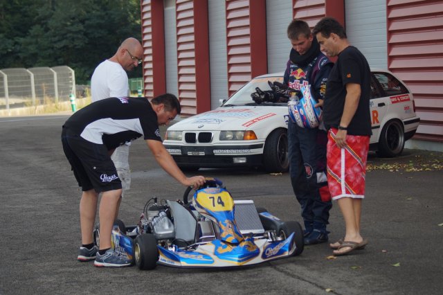 Circuit de Bresse le 13 Août 2015 - Rodage KZ