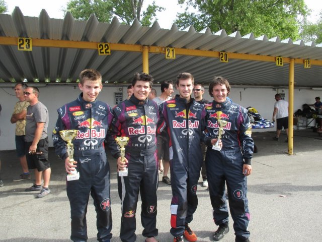 Nicolas Buisson and the Red Bull Team : Cyril, Denis, Quentin - Valence le 20 & 21 Juin 2015